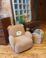 Kindersessel Teddybär BOO Bouclé Braun_915661