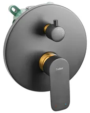 Concealed Shower Set with Rainshower GUARATUBA Black_1000758