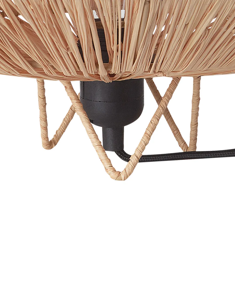 Tischlampe MENTIRI Geflecht Naturfarben_913655