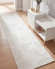 Rug TAMIREL Off-White 80 x 300 cm_1124767