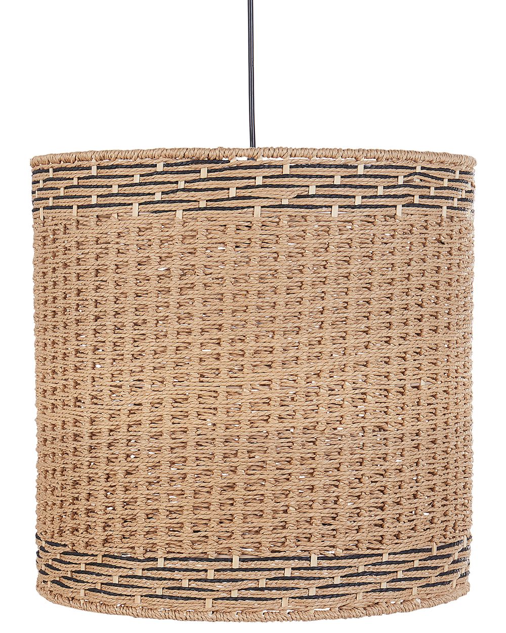 Pendant Lamp LUAPULA Paper Rope Natural