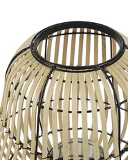 Laterne BERKNER 44 cm Weidenholz Naturfarben_774571