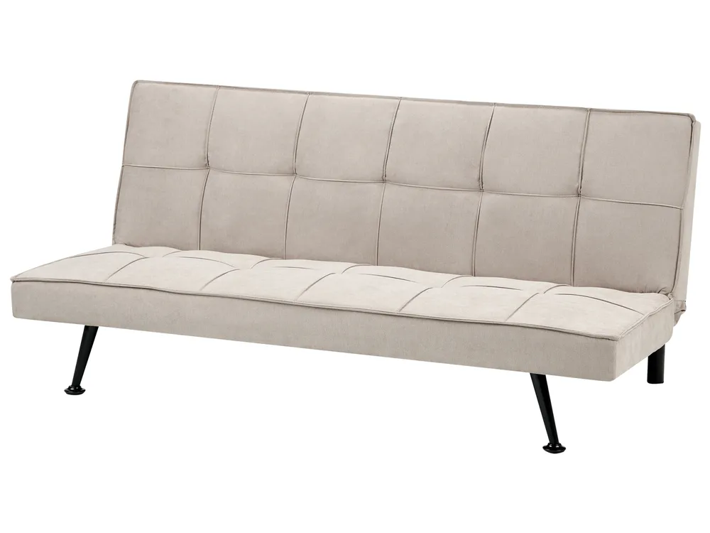 Schlafsofa 3-Sitzer HASLE Stoff Beige_951993