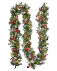 Weihnachtsgirlande LED PAIMIO 270 cm Grün_813282