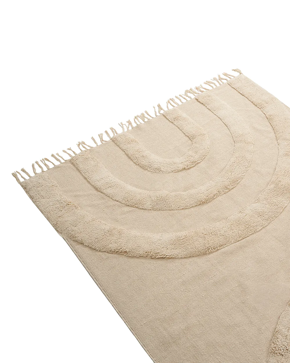 Tapis enfant NAKO  Beige 140 x 200 cm Coton_1135353
