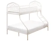 Bunk Bed Metal CHAMONIX 90/140 x 200 cm Beige_1115580