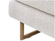 Sofa Bed 3 Seater JERSLEV Boucle Off-White_1013035