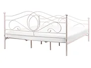Bed Metaal LYRA 180 x 200 cm Lichtbeige_1162044
