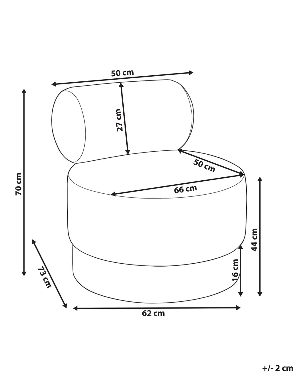 Drehsessel KARVIA  Stoff Grün_1169229