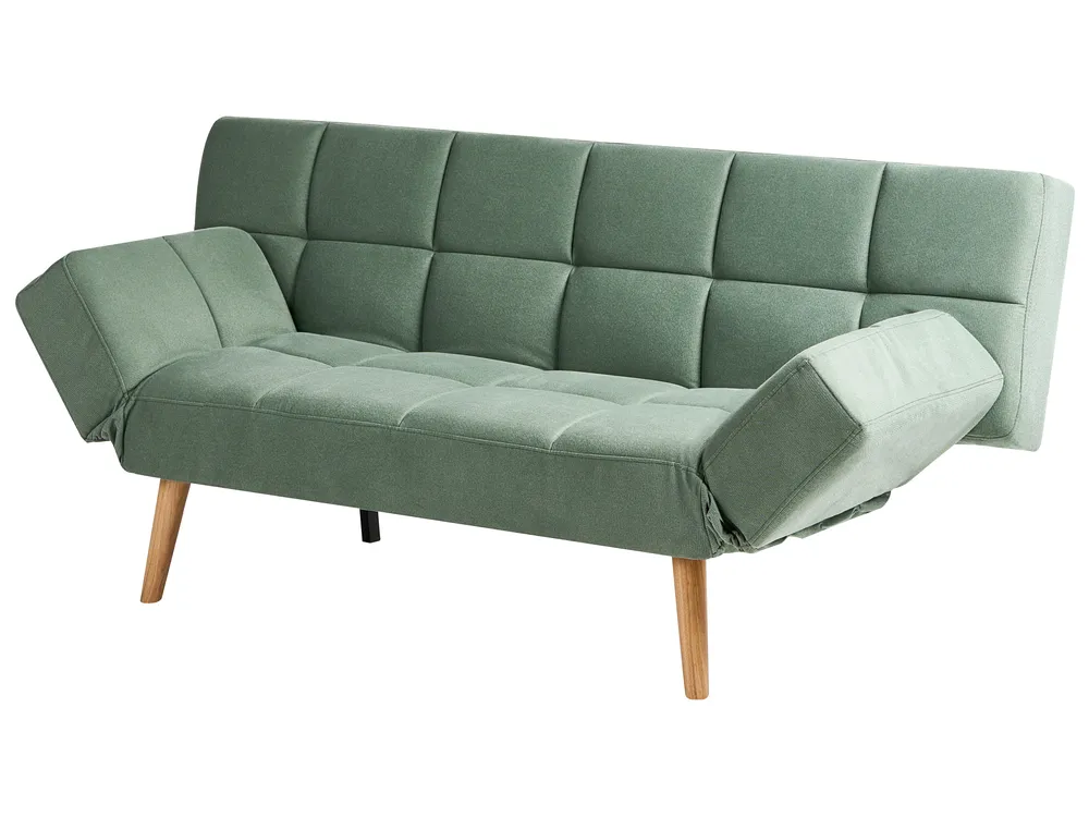 Schlafsofa 2-Sitzer INGARO Stoff Hellgrün_1067971