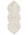 Badematte CANBAR Hellbeige 150 x 60 cm Baumwolle