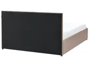 Bett mit Stauraum MASSOGNES Bouclé Taupe 140 x 200 cm_1030448