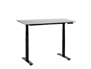 Schreibtisch elektrisch höhenverstellbar DESTINAS 120 cm 72 cm Grau / Schwarz_899638