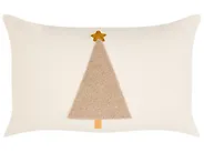 Set of 3 Decorative Cushions NOLIA 30 x 50 cm 45 x 45 cm White Christmas Motif_1164643