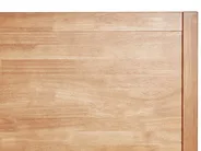 Bett mit Lattenrost Holz CHAMPAGNAT 140 x 200 cm Hellbraun_960182