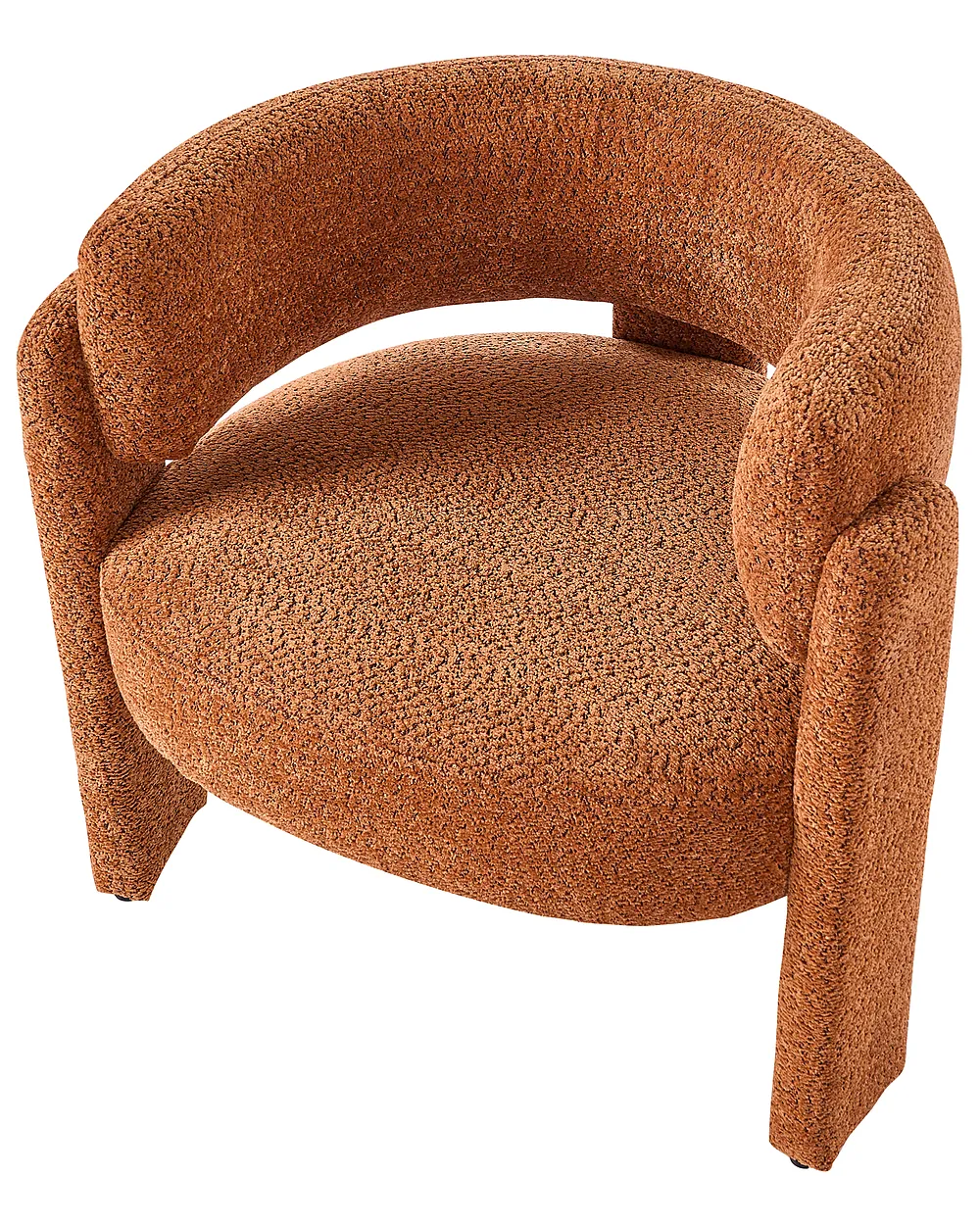 Armchair BUREA Chenille Orange_1155508