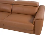 Sofa Set 4-Sitzer NARWIK Echtleder Braun_721906