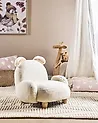 Kindersessel Kaninchen KANNA Bouclé Cremeweiß