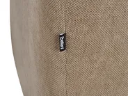 Sofa 3-Sitzer HOBRO Stoff Braun_949710