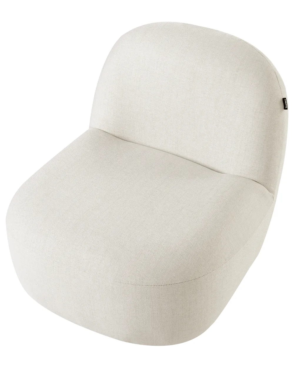 Living Room Set 4 Seater LOVBERG Fabric Off-White_1043223