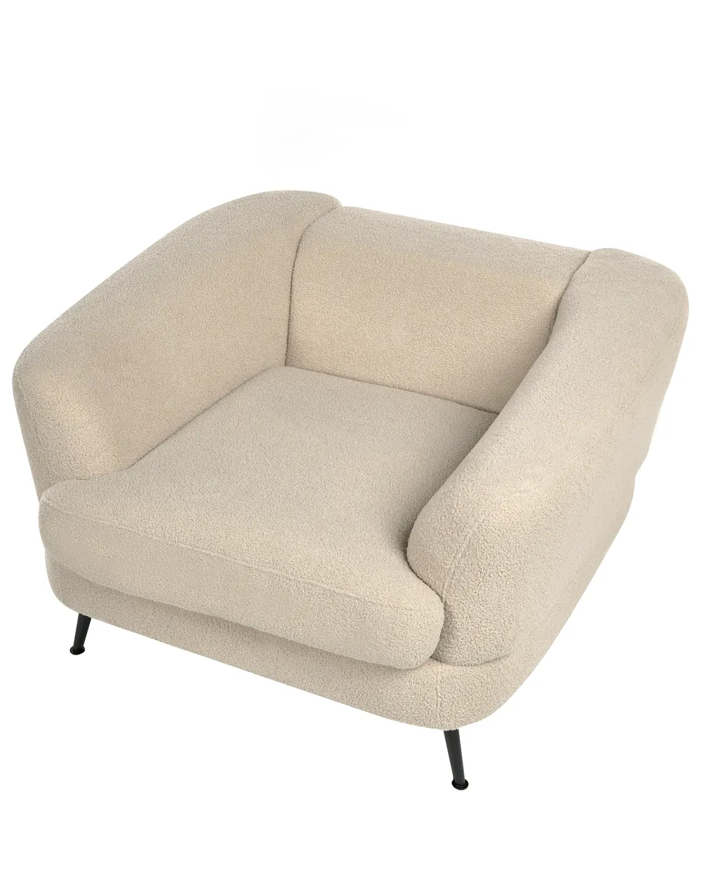 Sessel KJAER Bouclé Hellbeige_1006738