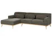 Ecksofa 3-Sitzer SIMOS Cord Dunkelgrün rechtsseitig_896921
