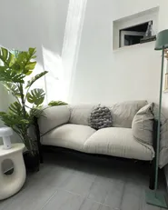 Gartensofa 2-Sitzer ESPERIA Metall Grau_1002956