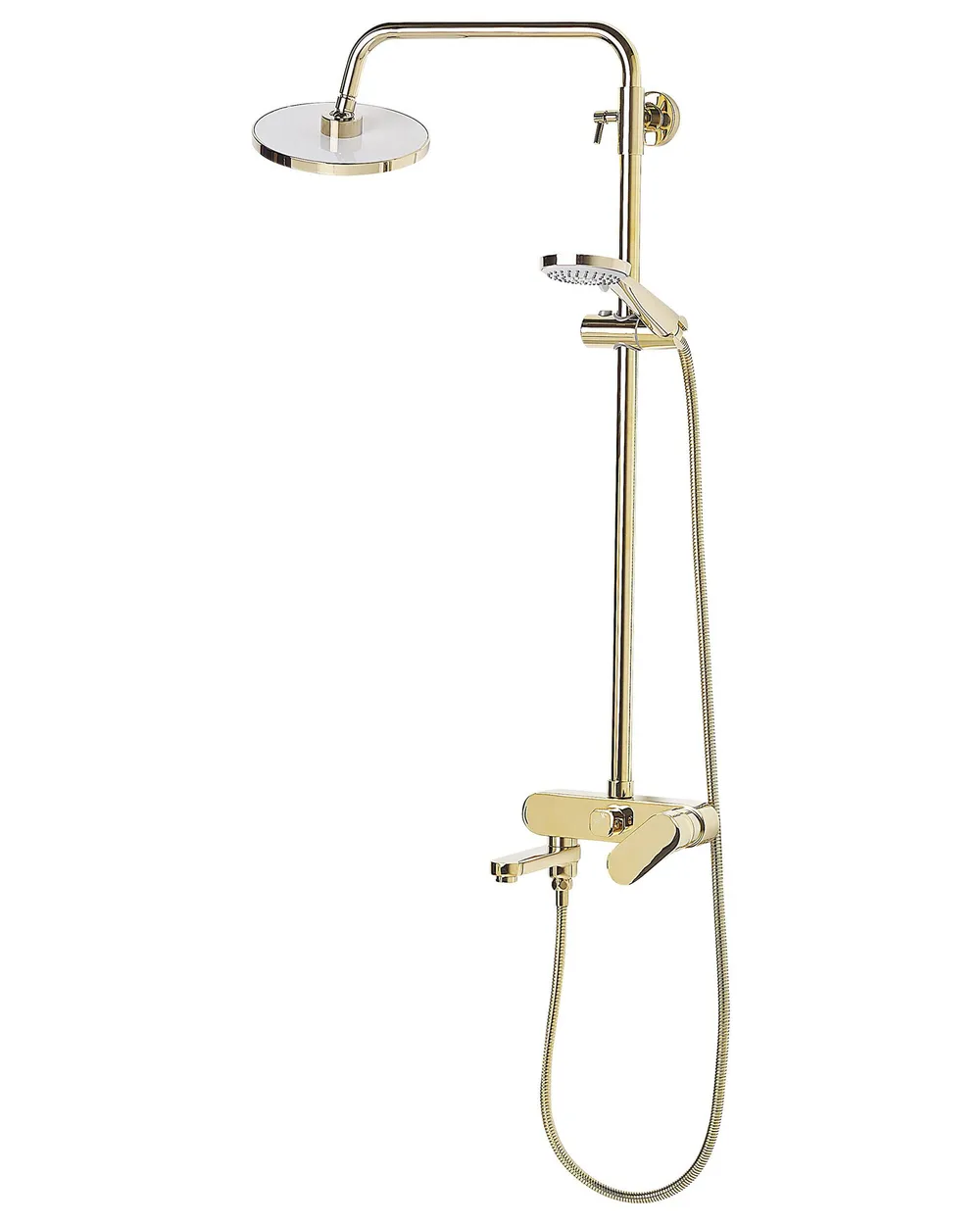 Mixer Shower Set with Rainshower GURARA Gold_797921