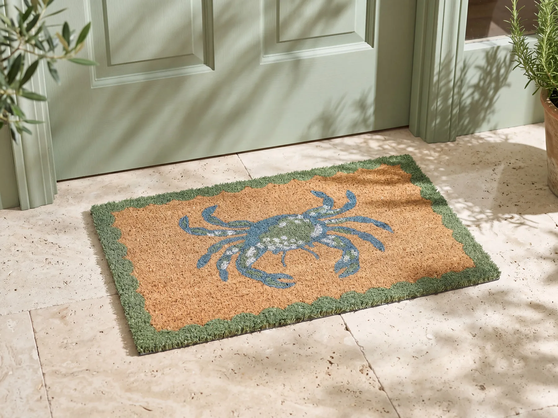 Doormat BAIS Natural 40 x 60 cm Crab Coir_1079191