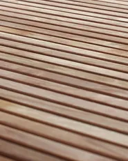 Gartenstuhl 6er Set VIAREGGIO Teakholz Braun_738577