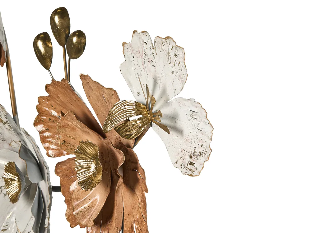 Wall Decor Flower CAESIUM Metal 95 cm Multicolour_1007294