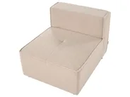 U-förmiges Modulsofa 8-Sitzer AXEBO Bouclé Beige_1077299