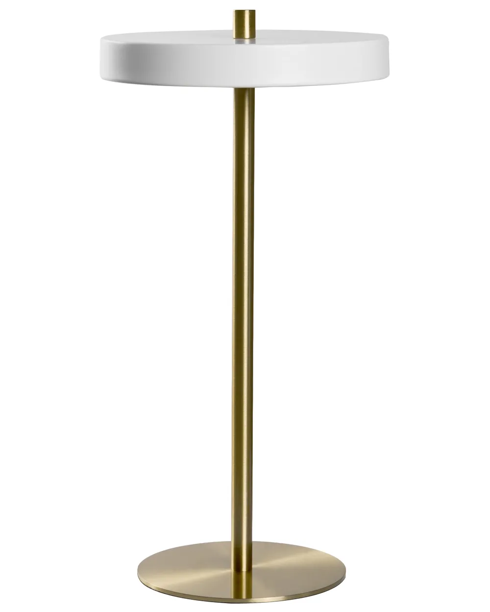 LED Tischlampe EVENLODE mit Dimmer Metall Weiß