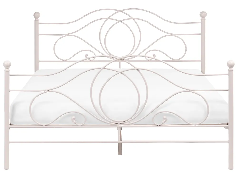 Bed Metaal LYRA 160 x 200 cm Lichtbeige_1162026