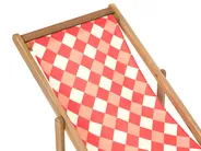 Ersatzstoff für Sonnenliege 2er Set ANZIO/AVELLINO 113 x 44 cm Rot_1073618