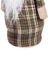 Weihnachtsdekoration 3er Set NAKKILA 51/55/66 cm Zwerg Braun_1174283