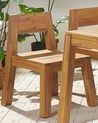 Gartenstuhl LIVORNO Akazienholz Braun