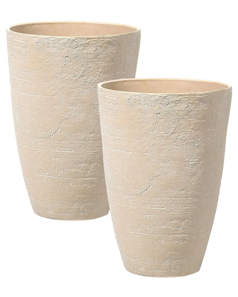 Blumenkbel CAMIA 35 cm Beige - Beliani.de