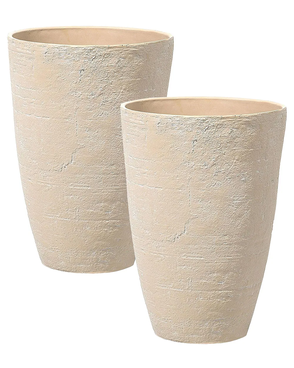 Blumenkübel CAMIA 35 cm Beige