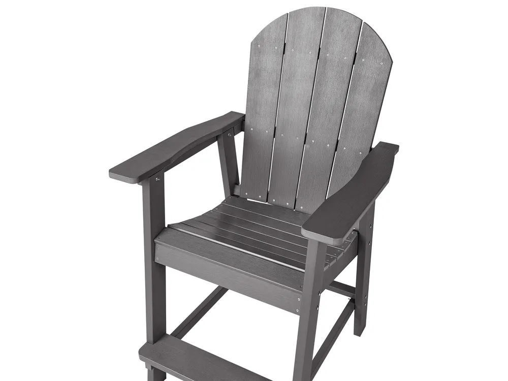 Bistro Set ADIRONDACK Dunkelgrau_938523