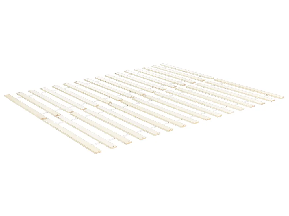 Bett mit 4 Schubladen OLENDON Kiefernholz Weiß 120 x 200 cm_1085494