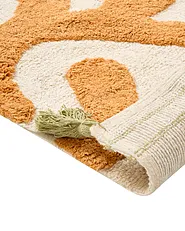 Kindervloerkleed JAJPUR  Lichtbeige 140 x 200 cm Katoen_1155049