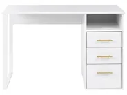 Schreibtisch ZERLAY 120 cm 60 cm Weiß_1067914