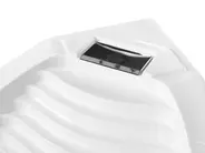 Corner Hot Tub with LED MONACO 2100 x 1450 mm with Built-In Bluetooth Speaker White_1068844