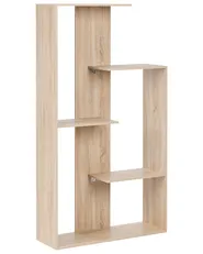 Bücherregal mit 3 Ebenen KAHNTAH 163 cm Hellbraun_1003825