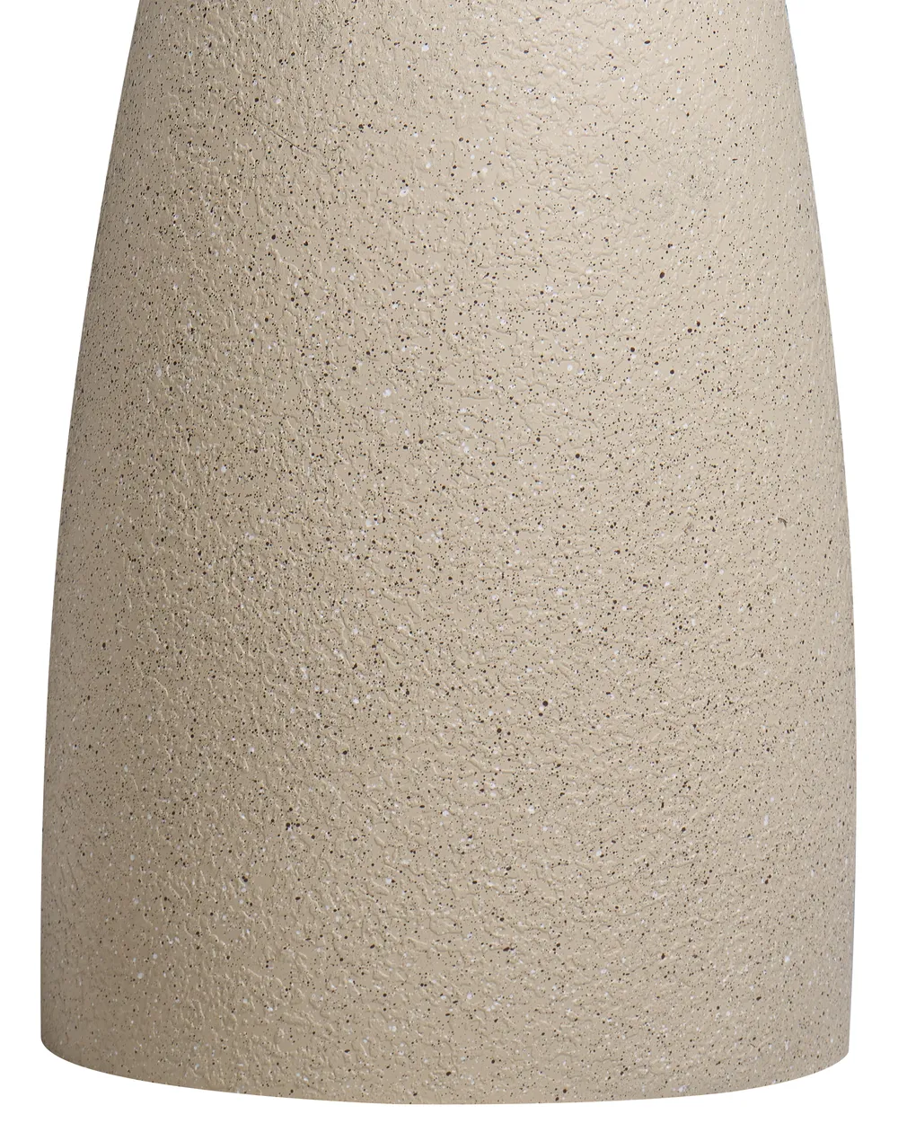 Set of 2 Plant Pots MYOSOTIS 28 cm Beige_1123729