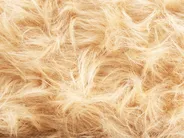 Animal Stool WOOLLY Rhino Faux Fur Beige_750911
