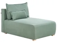 Modular U-Shape Sofa NERBO Fabric Light Green_1035394