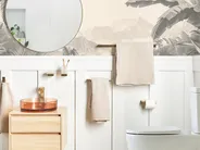 6-Piece Bathroom Hardware Set TUMACO with Towel Bars and Hooks Gold_1078828
