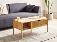 Couchtisch SURREY mit Stauraum Bambus Naturfarben_955560